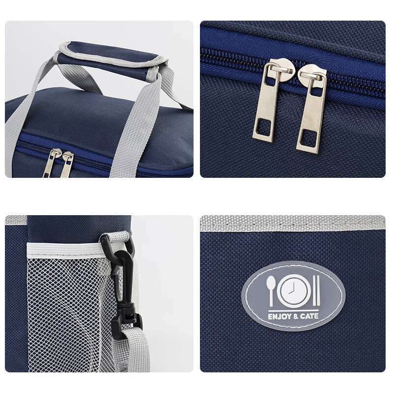 New Portable Insulation Bag Large Capacity Home Lunch Bags Thickened Waterproof Outdoor Picnic Box