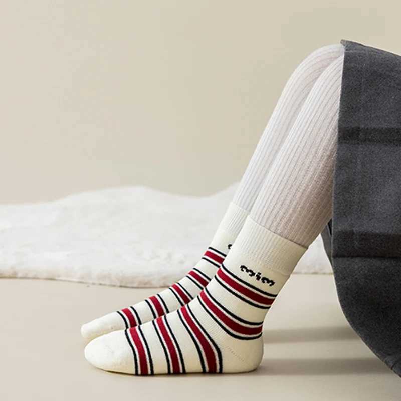 56/2000 Five pairs of thickened looped socks for boys and girls in winter soft comfortable and warm G251124