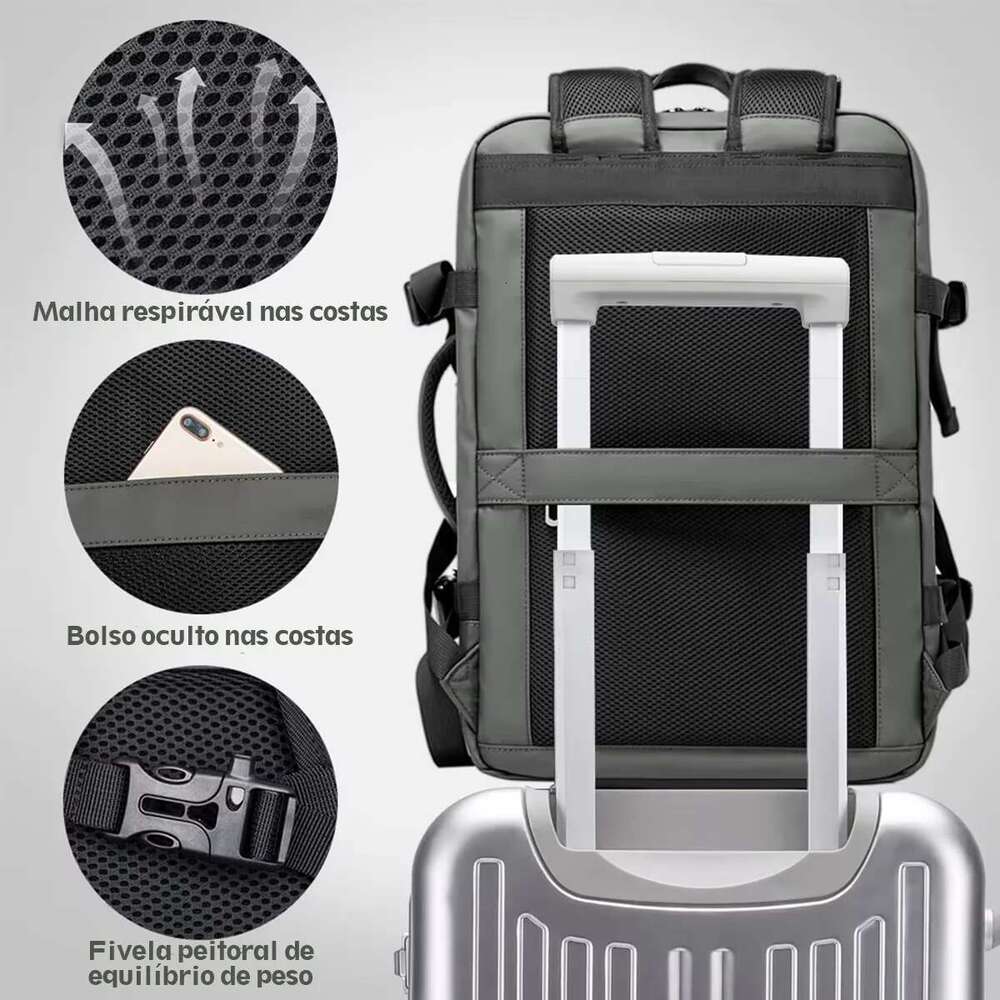 designer bag mens business school large capacity laptop waterproof student fashion backpack