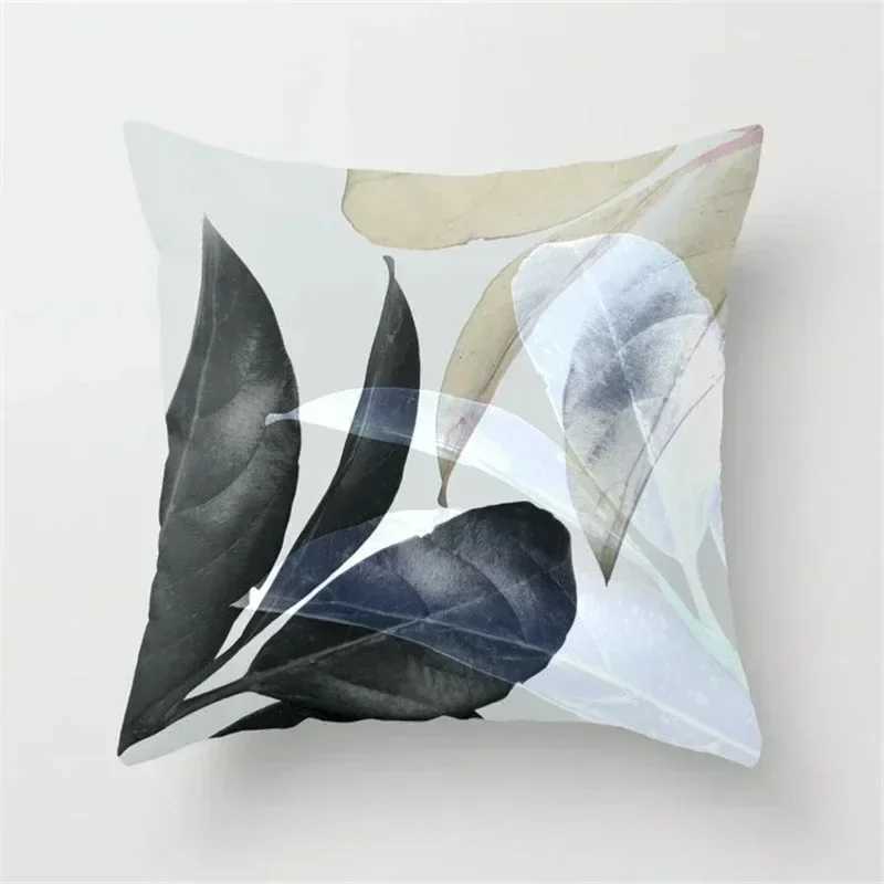 Nordic geometric pillowcase modern dark blue fashion sofa cushion cover living room decoration pillowcase G251124