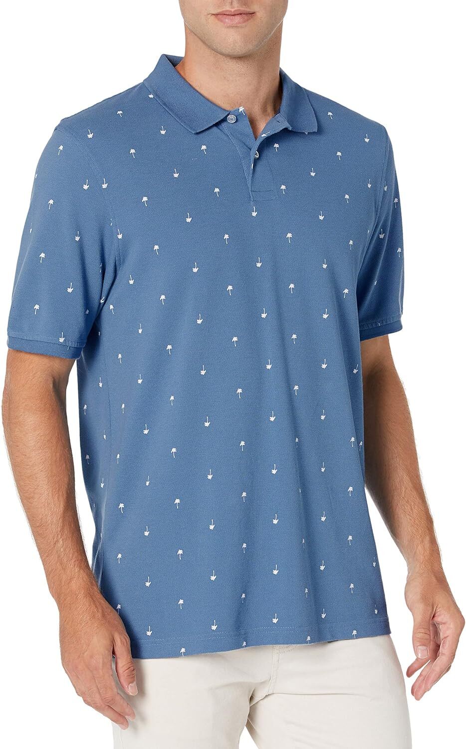 Mens Polo shirt Men's Regular-Fit Polo Shirt Polos shirts tshirt Casual tops summer clothes Short sleeve Fashion print