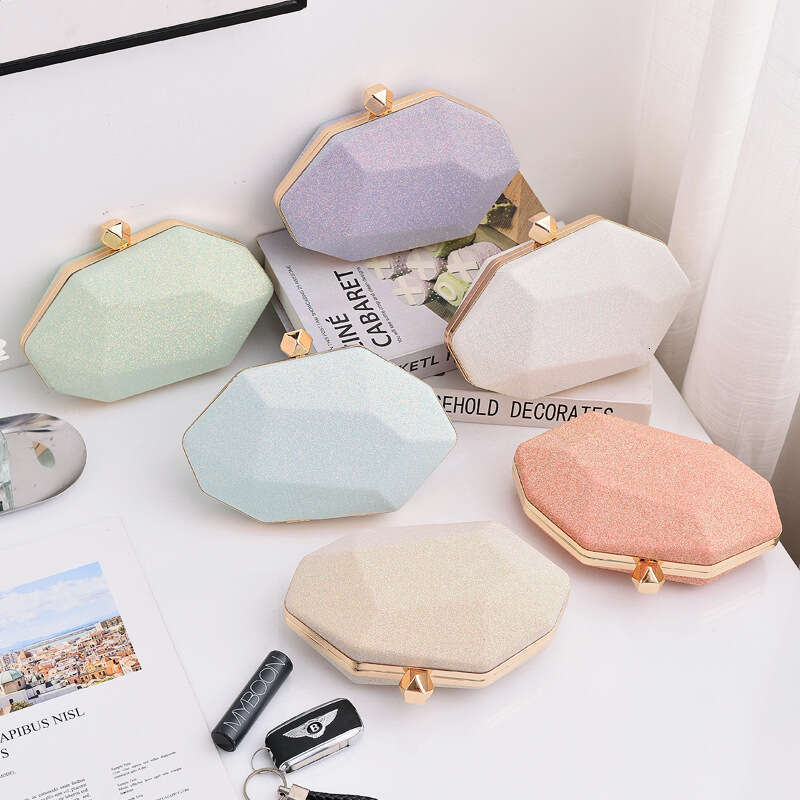 Dinner Bag Banquet Fashionable Three Dimensional Irregular Evening PU Formal Dress Bag Chaozhou KQ
