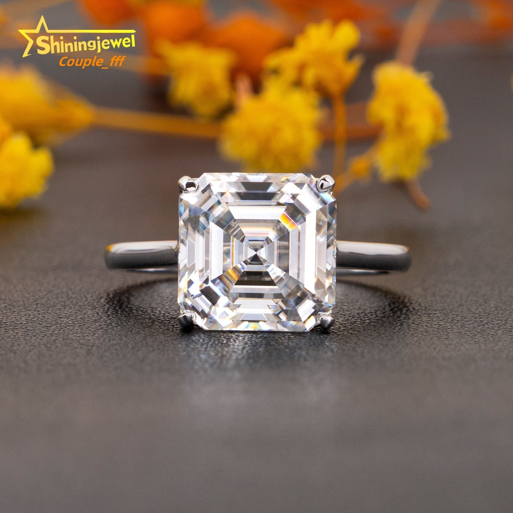 Luxury Hiphop Ring 925 Sterling Silver Iced Out VVS Moissanite Pass Diamond Tester Ring Men Women