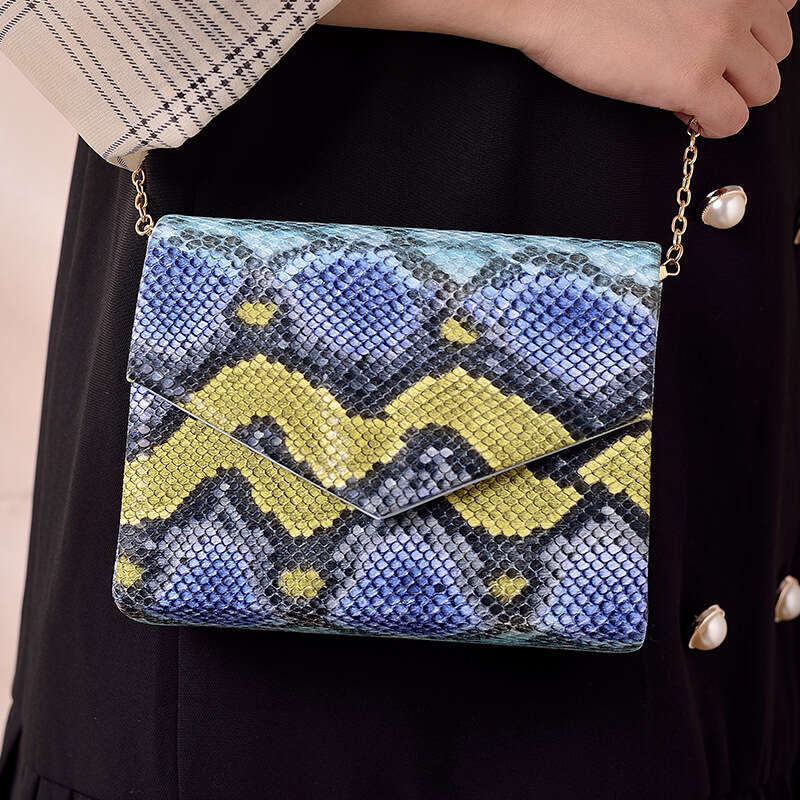 Dinner Bag Creative Niche Trend Snake Style Chain Animal Pattern Women S Dinner Party Diagonal Cross Bag KQ