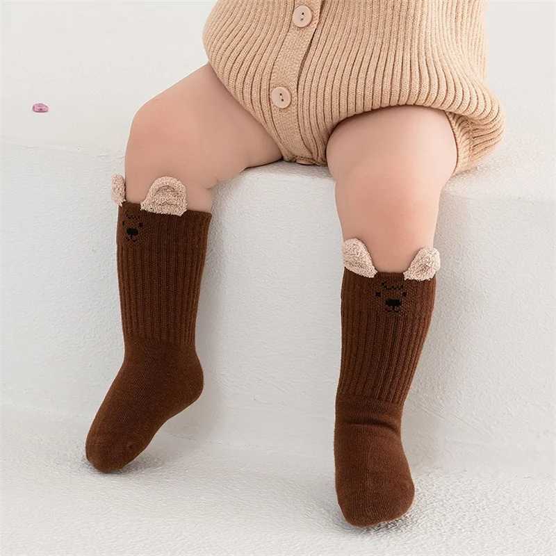 Cute Kids Socks For Girls Boys Soft Cotton Baby Toddler Boy Girl Sock Cartoon Childrens Short Socks Autumn Winter 0-8Years New G251124