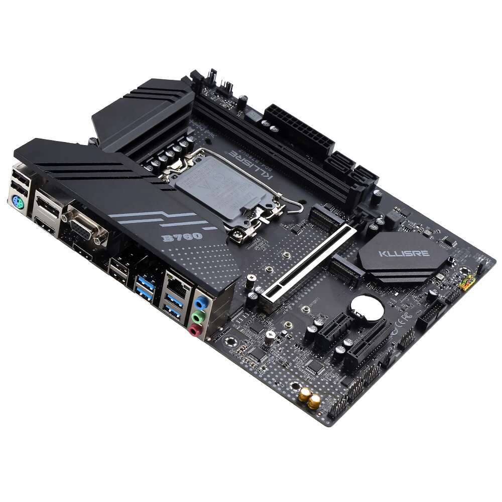 Kllisre B760 Kit Core i5 12400F 2*16GB = 32GB Memory DDR4 3200 Desktop RAM LGA 1700 Motherboard Set