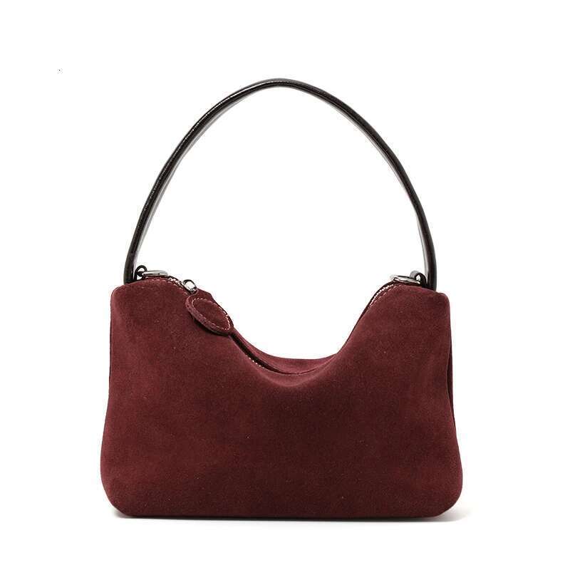 Designer Bag Leather Casual Small-Sized High-End Casual-Style Korean-Style Retro Crossbody Bag With Cowhide Material