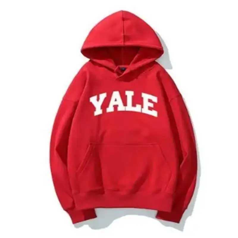 Yale University Unisex Long Sleeve Printed Hoodie Casual Sweatshirt Pullover Sweatshirt Adult Sportswear Classic Simple Trendy M251124