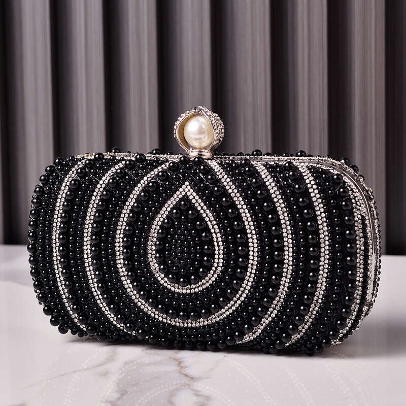 Dinner Bag New Pearl Women S Fashion Wedding Bag White Cheongsam Handbag KQ