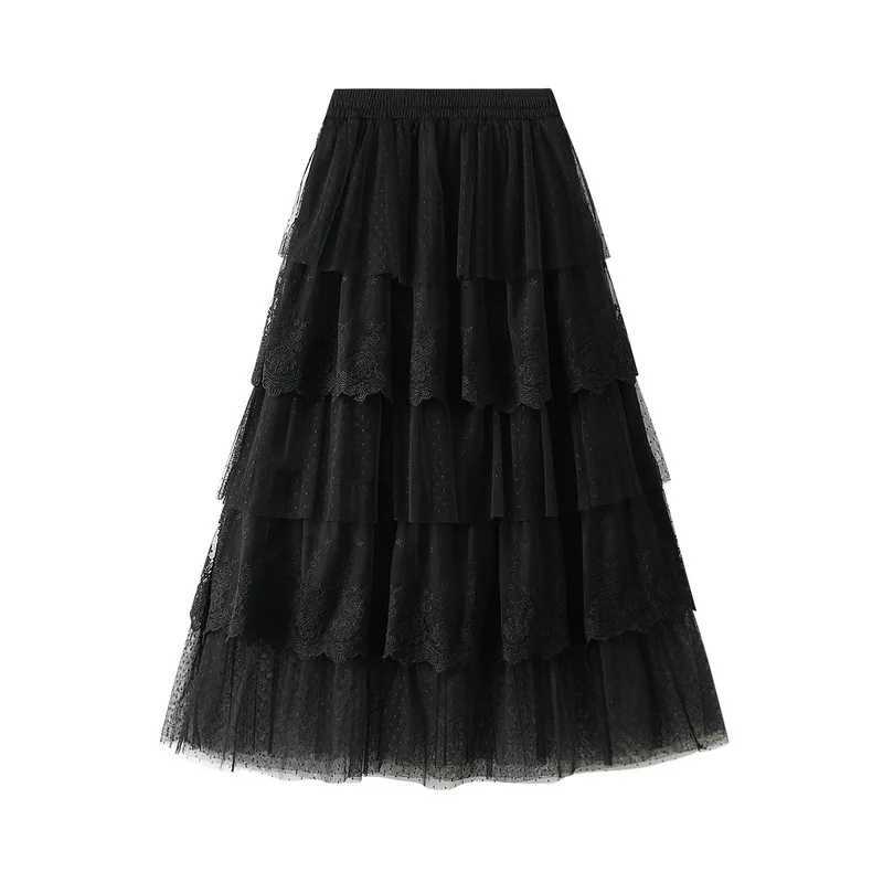 Womens High Waist Weight Loss Sand Cake Skiing Half Skill High end Feeling High Long Skill Summer 2025 Hundred Folding Skills M250424