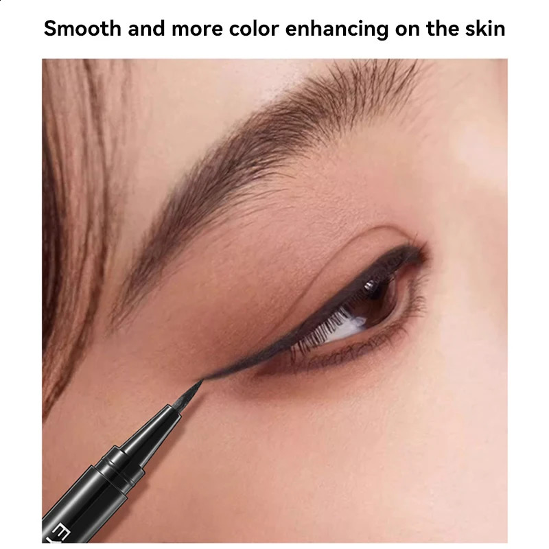Waterproof liquid eyeliner pen durable matt fast dry easy coloring pigment cosmetics 250418