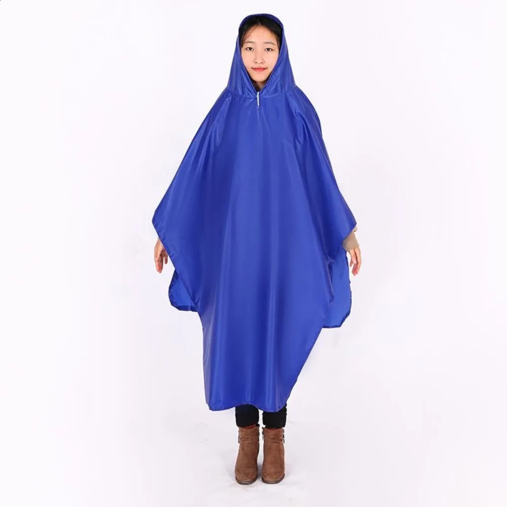 Bicycle single adult raincoat Mens and womens raincoat Students riding waterproof oversized electric raincoat 250421