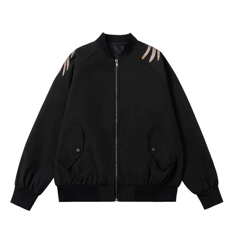 Bomber Jacket Men Phoenix Embroidery Hip Hop Japan Baseball Coat Sukajan Streetwear 2025 Yokosuka Women Spring J251124
