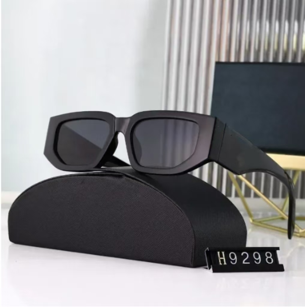 Men Women Designer Sunglasses Fashion Classic Eyeglasses Goggle Outdoor Beach Sun Glasses For Man Woman 11 Color Optional Triangular Signature UV400