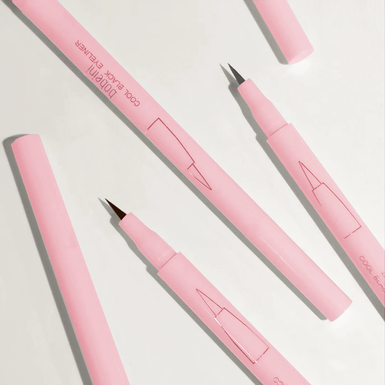 Eyeliner powder tube cool black thin head liquid eyeliner cream is not easy to make up smooth for beginners 250418