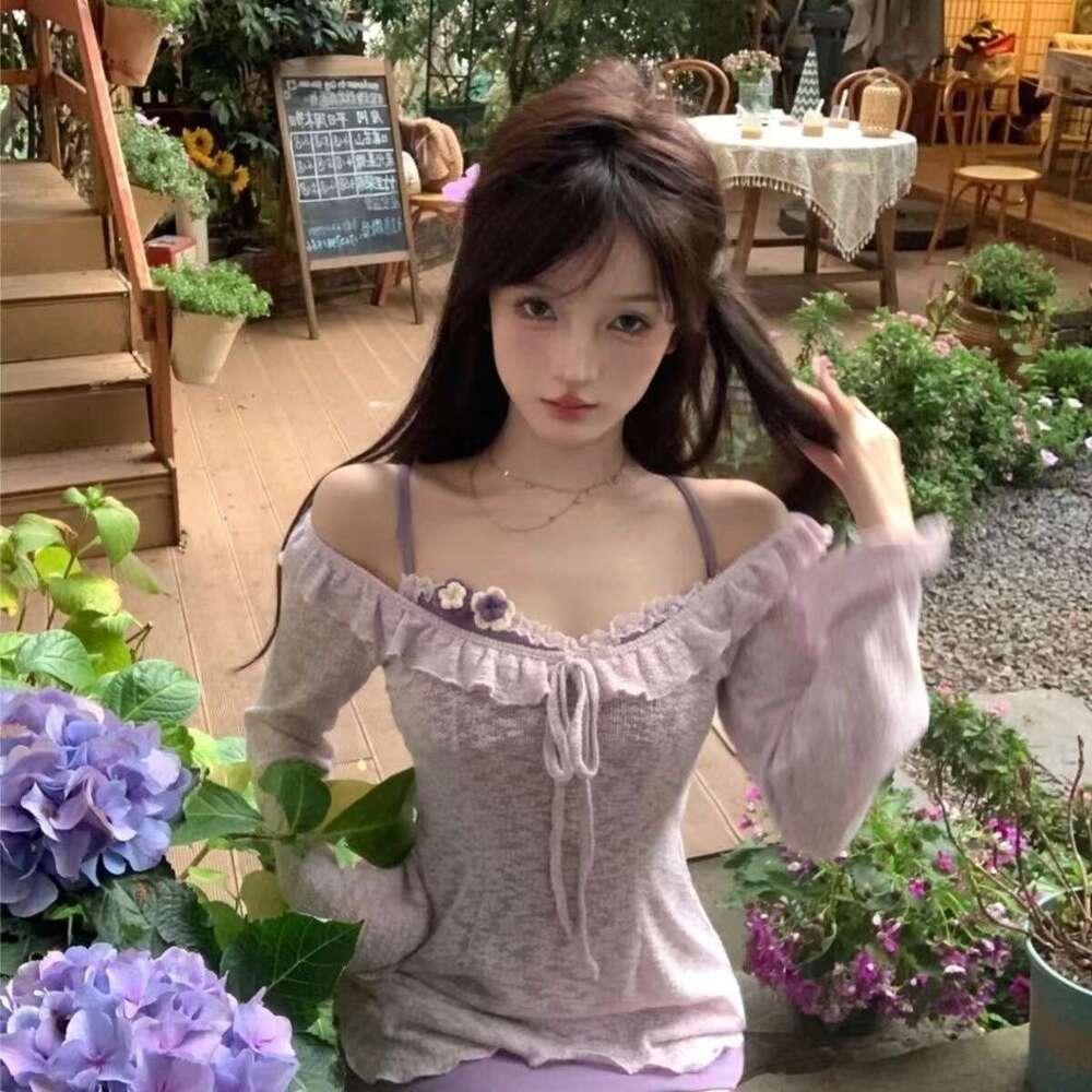 Sunscreen For Women 2025 Summer New Design, Pure Desire Wind Lace Sweet Dress Two Piece Set