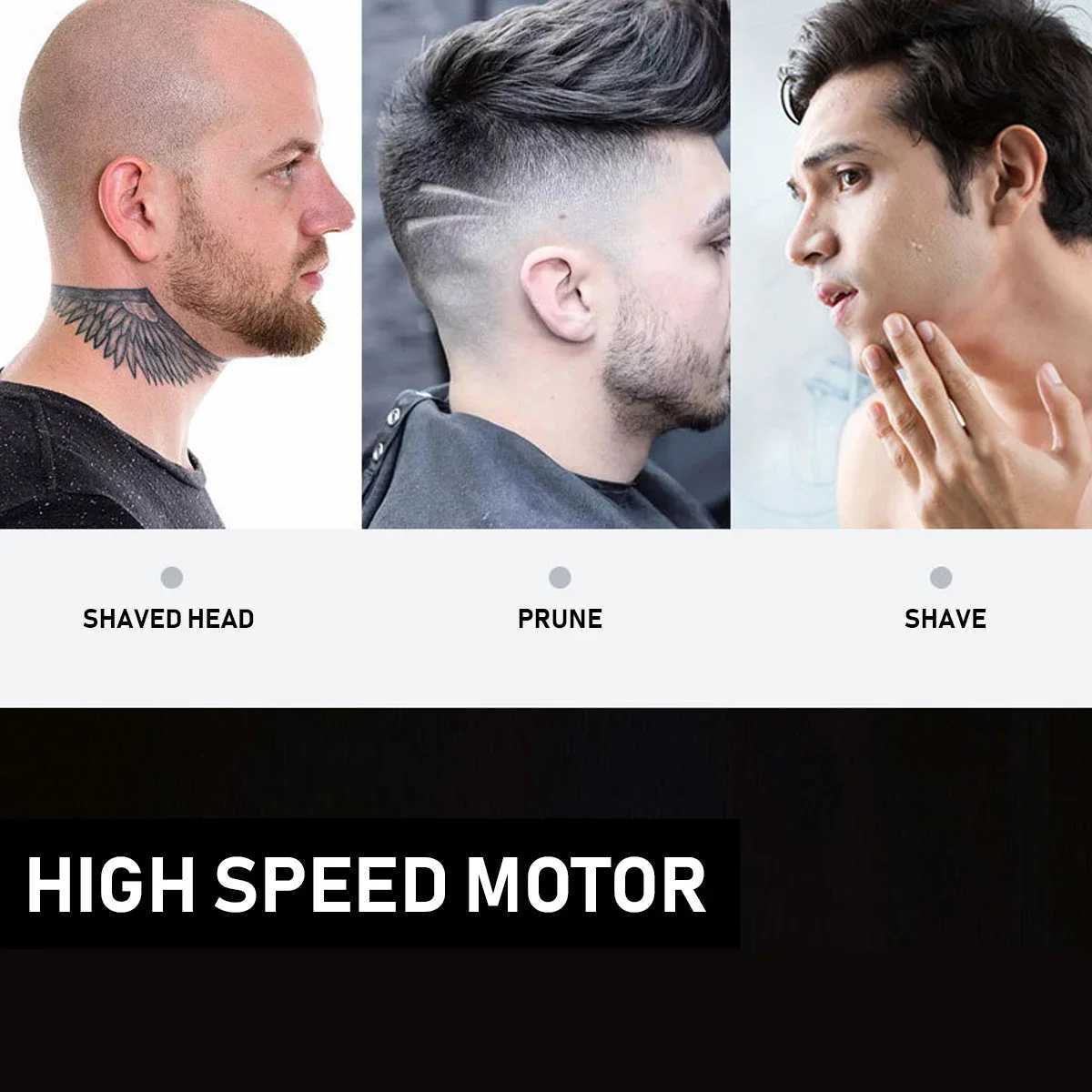 BL-400 Mens Electric Shaver - Long-Lasting Battery Portable and Travel-Friendly High-Speed Drive Quick Charging Mini Body L251124