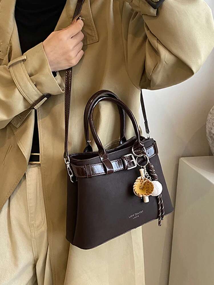 Imitation Suede Frosted Women's Handbag 2025 New Fashionable Multifunctional Designer Handbag Women's Delicate Small Handbag