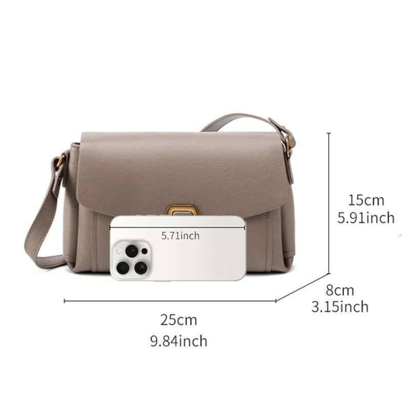 Designer Bag 2025 Genuine Leather Underarm Shoulder Bags For Women 2025 Designer Crossbody Purses Square Ladies Handbags Luxury Bag