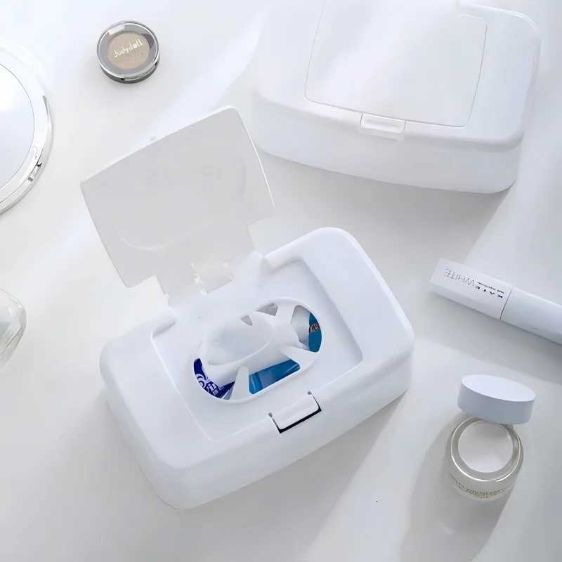 1/2 piece car tissue box plastic storage box suitable for tissue storage in cars homes offices and desktops home decorationM251124