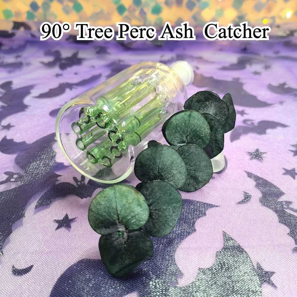 Portable Handmade Glass Vase - Thickened Borosilicate Glass Art - 14mm Perc Ash Catcher C251124