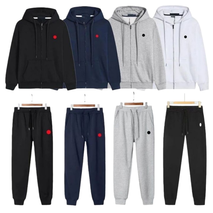 Men Polo hoodie Set Zip Up pants Men Polo tracksuit Designer Pullover Cotton Horse Long Sleeve Polo Hoodie Woman Sweater Grey Hoodie Designer Joggers Men Sweatsuit