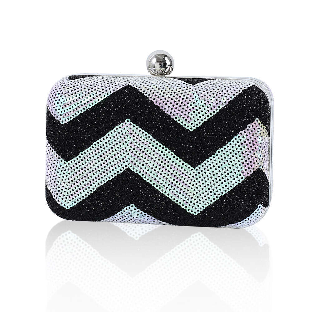 Dinner Bag Fashionable Portable Mini Sequin Party And Dinner Prop Hand Held Bag Crossbody Small Bag KQ