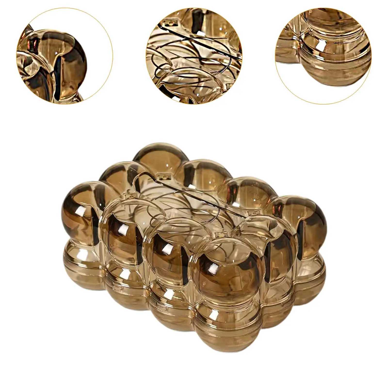 Tissue Box Napkin Holder Dispenser Cover Desktop Facial Tissue Holder For Living Room Dining Room Household HomeM251124