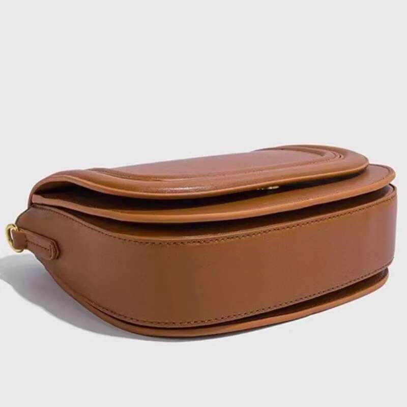 New With Wide Shoulder Straps And Diagonal Cross Armpit Saddle Bag, Trendy Women's Bag