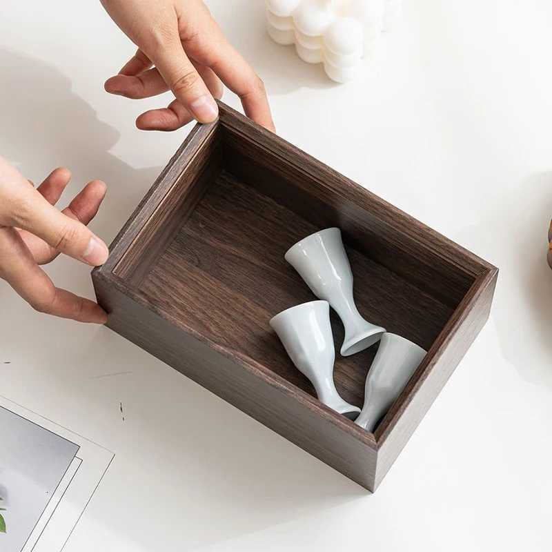 Household Tissue Box Dining Room Luxury Table Top Tissue Boxes Multifunctional Coffee Tables Storage Box Kitchen Napkin CaseM251124