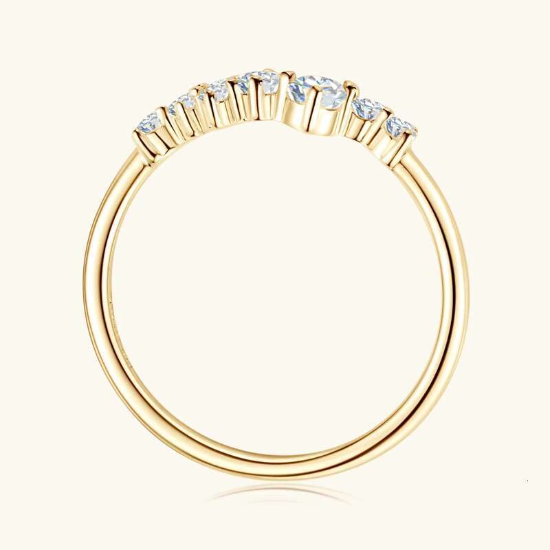 3mm 2.5mm 1.8mm 1.6mm Round Moissanite Diamond Rings for Women 2024 Silver 925 Original Certified Charm Accesories Fine Jewelry