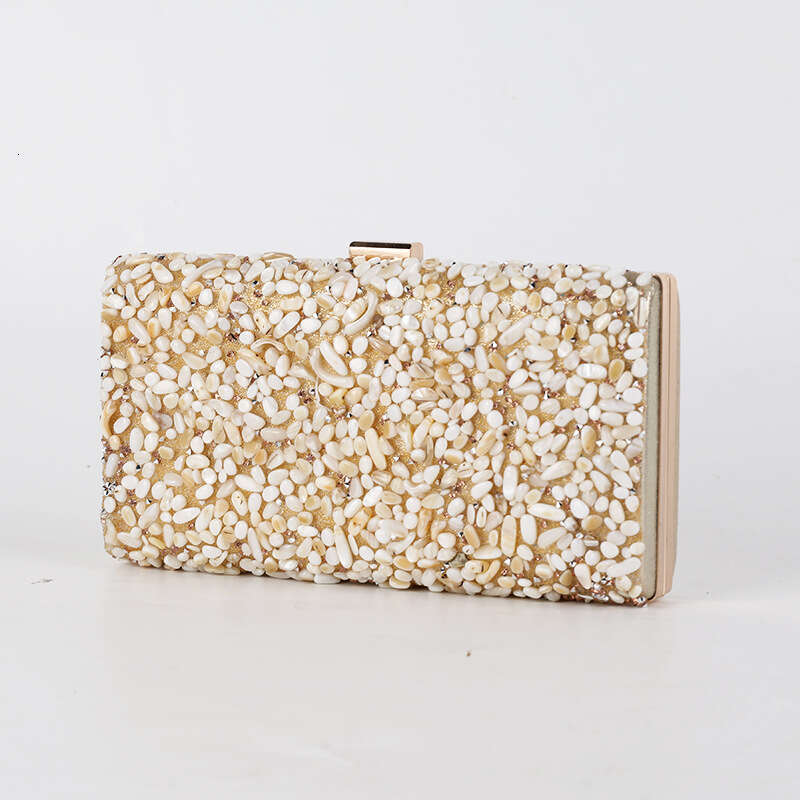 Dinner Bag New Shell Dinner With Diamond Embedding Women S High Sense Banquet Dress Clutch Bag KQ