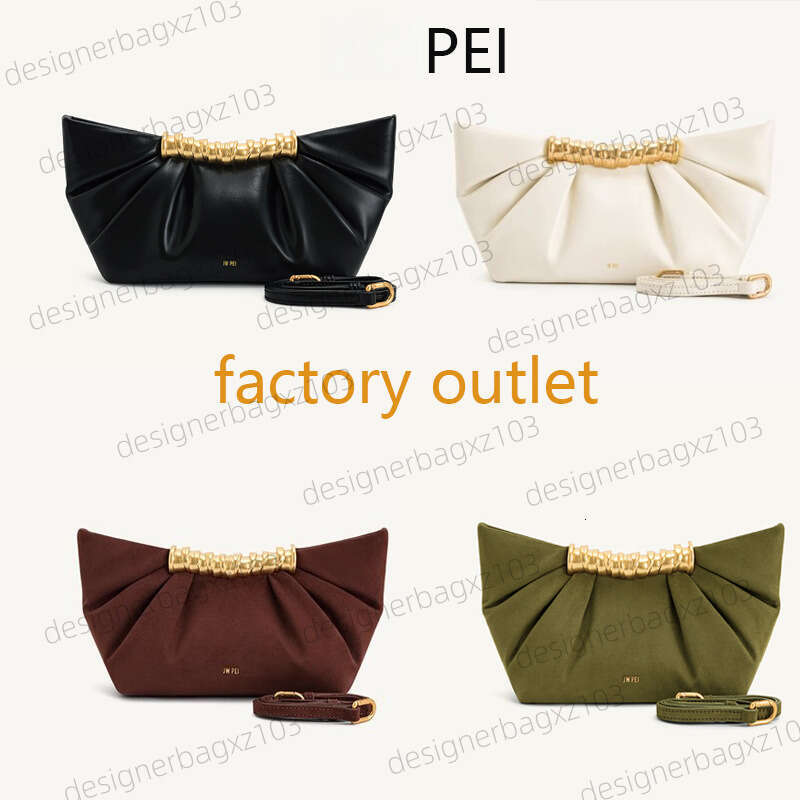 Designer Bag Jw Pei Bag Luxury Bag JW PEI Handbags Pleated Clutch Fashion High End Bag Spring Summer New Evening For Women Card Holder Freight Free