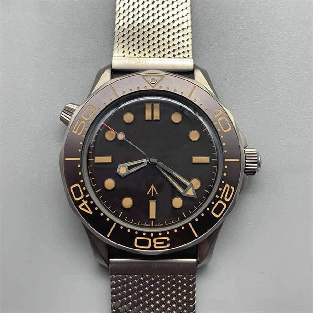 Sea Master 300M Titanium 007 210.90.42.20.01.001 No Time to Die AAAAA 5A Quality 1 SuperClone VSf Factory Watches 42mm Mens Automatic Mechanical 8806 Movement Watch d2
