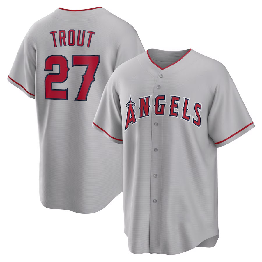 Baseball Jersey Mike Trout Taylor Ward Zach Neto aels Nolan Schanuel Logan O'Hoppe Luis Reifo Willie Calhoun Brandon Drury Kevin Pillar Tyler And