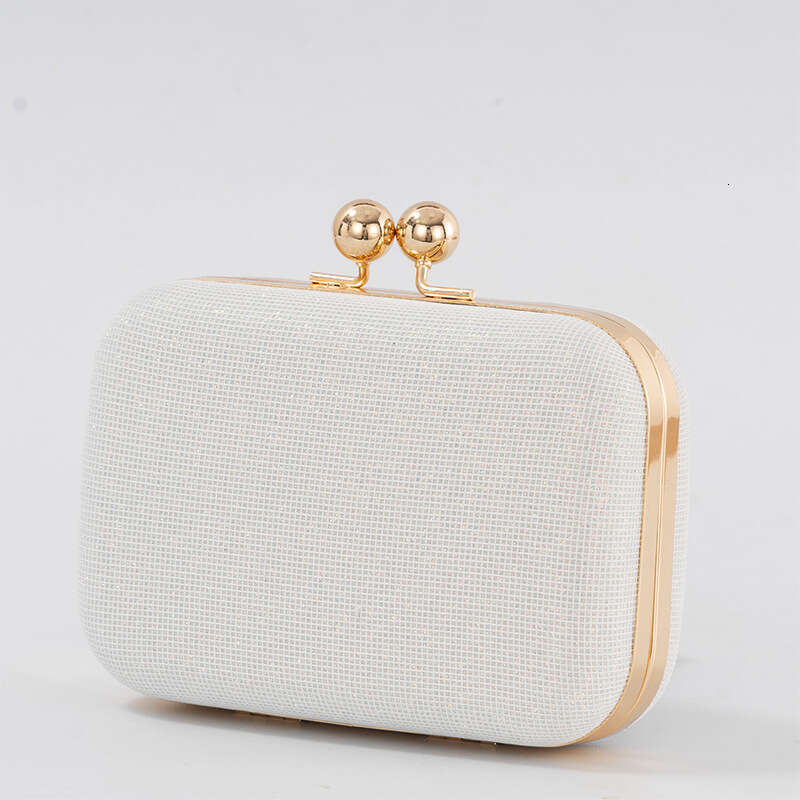 Dinner Bag Ladies Colorful Fashionable Handheld Banquet Paired With Matching Gold Bag KQ