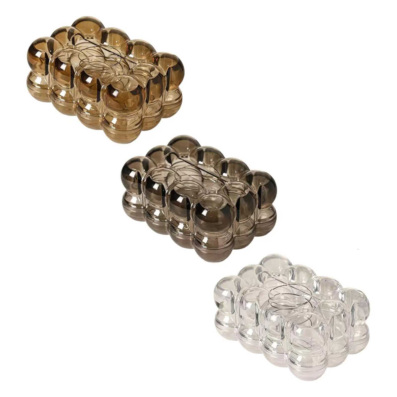 Tissue Box Holder Minimalist Desktop Napkin Dispenser Facial Tissue Holder Home Decor for Dressers Office Living RoomM251124