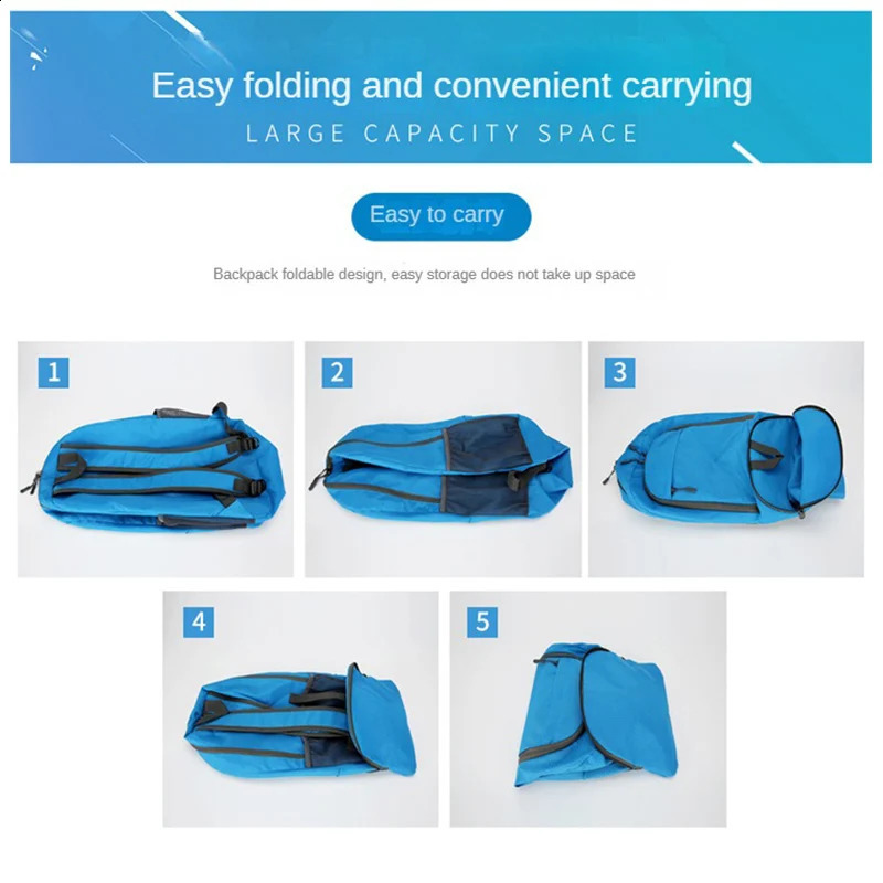 Lightweight Foldable Backpack custom Waterproof Packable Backpack personality customization Outdoor Travel Hiking pack 250417