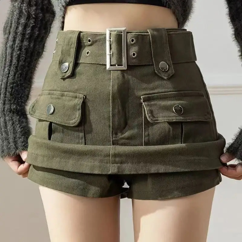 2025 Fashion Products High Waist SpringSummer Aline Street Clothing Cowboy Women 250417