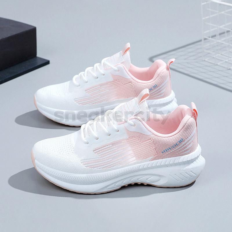Free Shipping running shoes lightweight Breathable womens trainers Fashion Runner soft sneakers Training Sports Black White Pink designer Outdoor Shoe