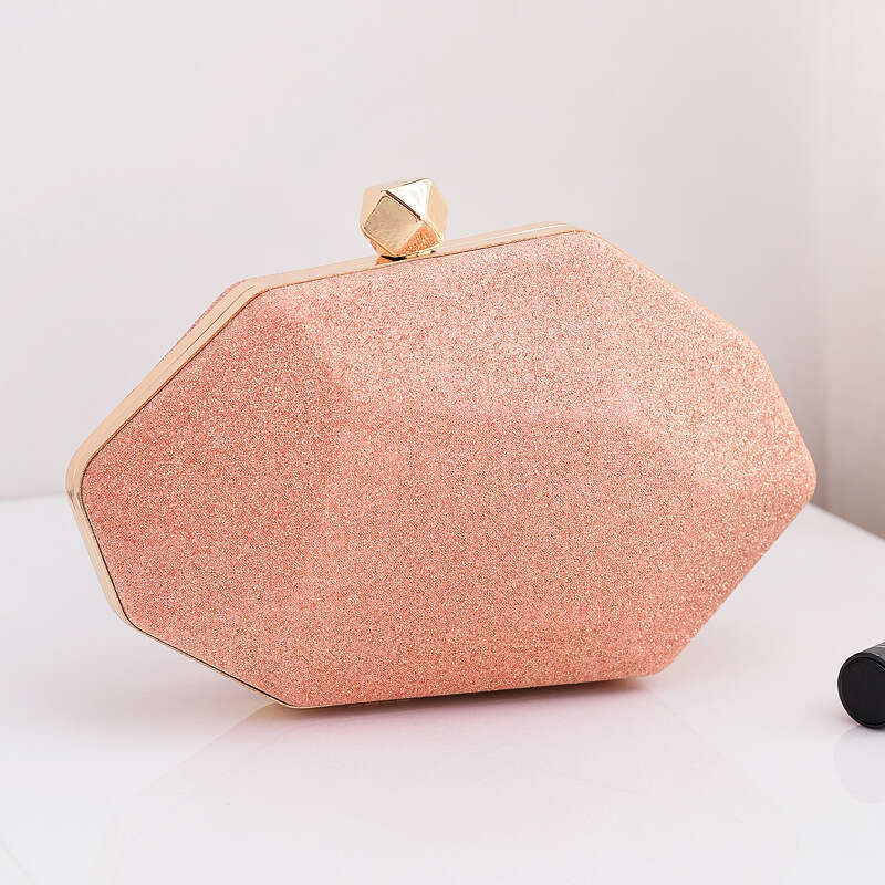 Dinner Bag Banquet Fashionable Three Dimensional Irregular Evening PU Formal Dress Bag Chaozhou KQ
