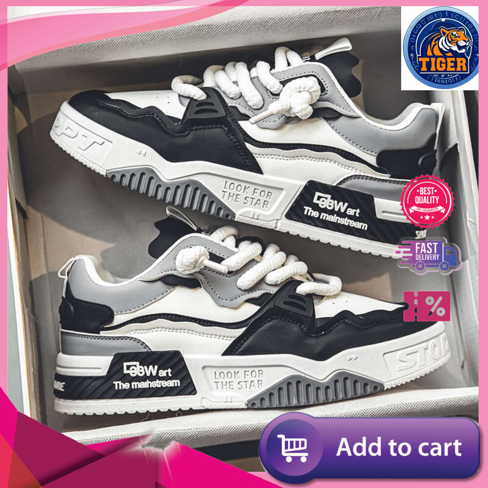 Ddmytiger Ruffled Striped Autumn Men S Fashion Mens Sneakers New Brand Design Comfortable Soft Soled Running Shoes Tenis Masculino Apparel Outdoor Sho