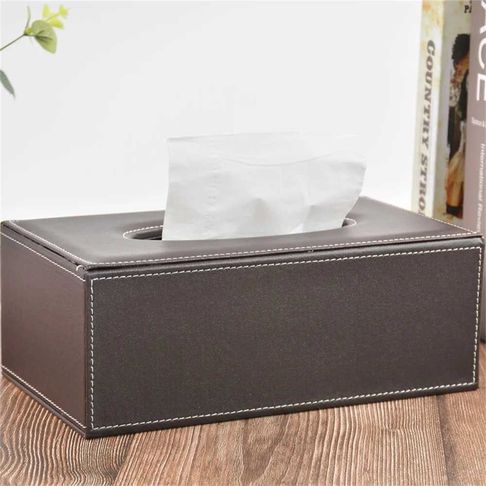 Napkin Holder Paper Case Car Tissue Paper Dispenser Household Tissue Storage Box Tissue Paper Napkin Box Anti-moistureM251124