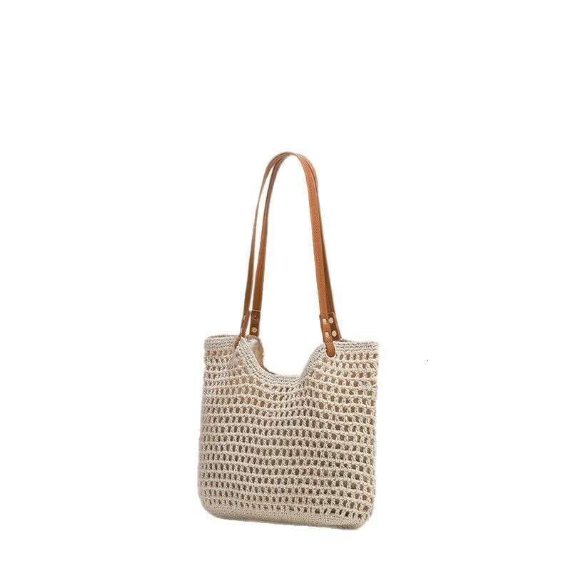 Designer Bag 2025 Handmade Woven Beach 2025 New Women Large Shoulder Tote Underarm Commuter Vacation Bag Handbags For Women Straw Bag Luxury Bag