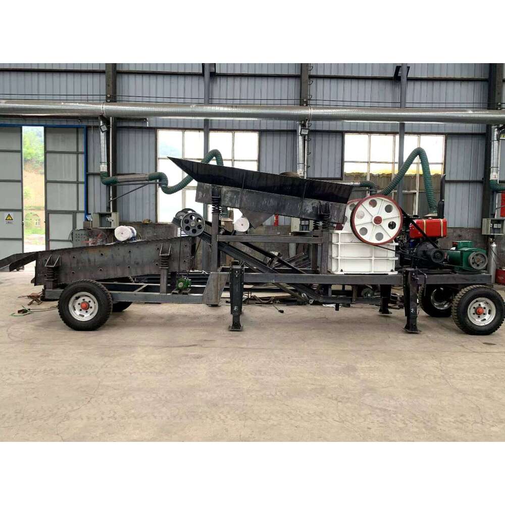 Automatic Control Mobile Crusher Intelligent System Design