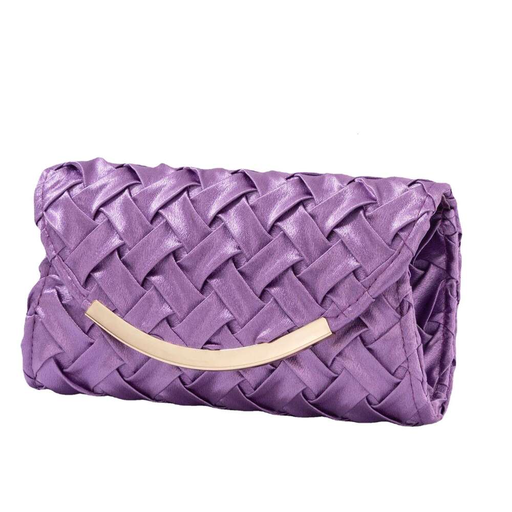 Dinner Bag New Champagne Color Versatile Dress Evening Package Exquisite Pleated Bridal Handbag Cheongsam Bag KQ
