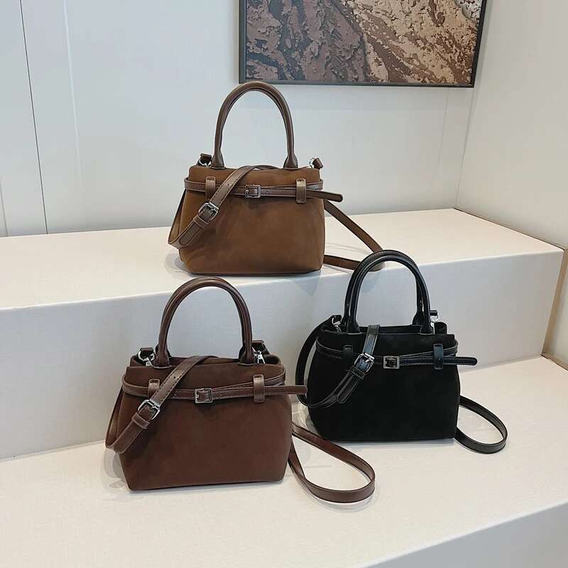 Mini PU Leather Crossbody Bags For Women Winter Y2k New Females Fashion Shoulder Bag Handbags With Purses