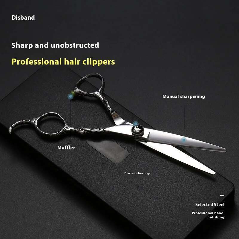 6.0 Inch ATS314 Straight Tooth Hairdressing Salon Hair Stylist Professional Hair-cutting Scissors Set