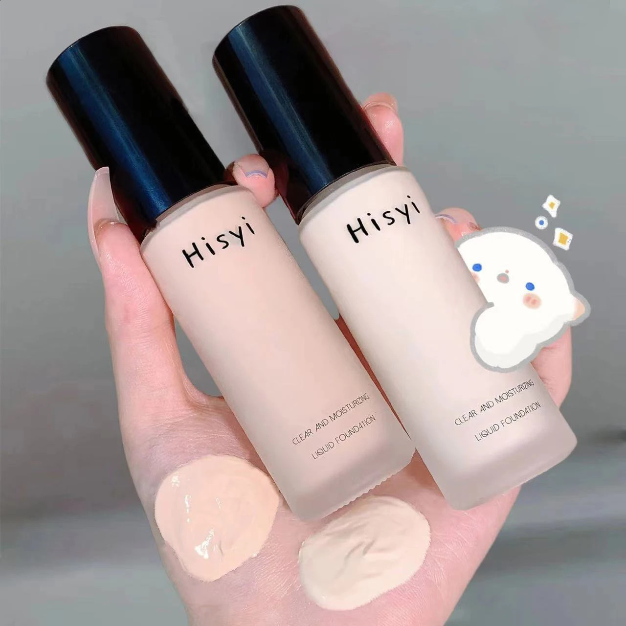 Liquid base high cover makeup durable concealer BB cream waterproof oil control basic cosmetics 250415