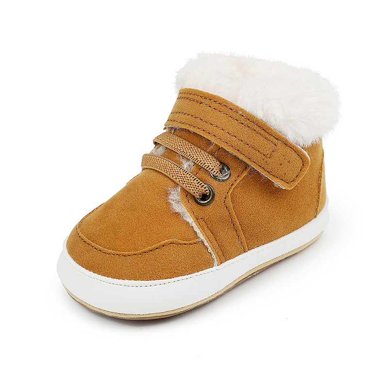 Winter Infant Baby Newborn Boots Little Toddler Boots Warm Plush Kidszworld Kids First Walker Shoes 0- 18 Months K0468